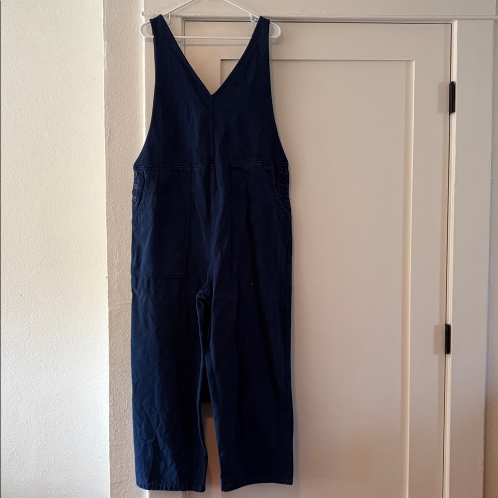 Alex Mill Navy V‑Neck Sleeveless Jumper